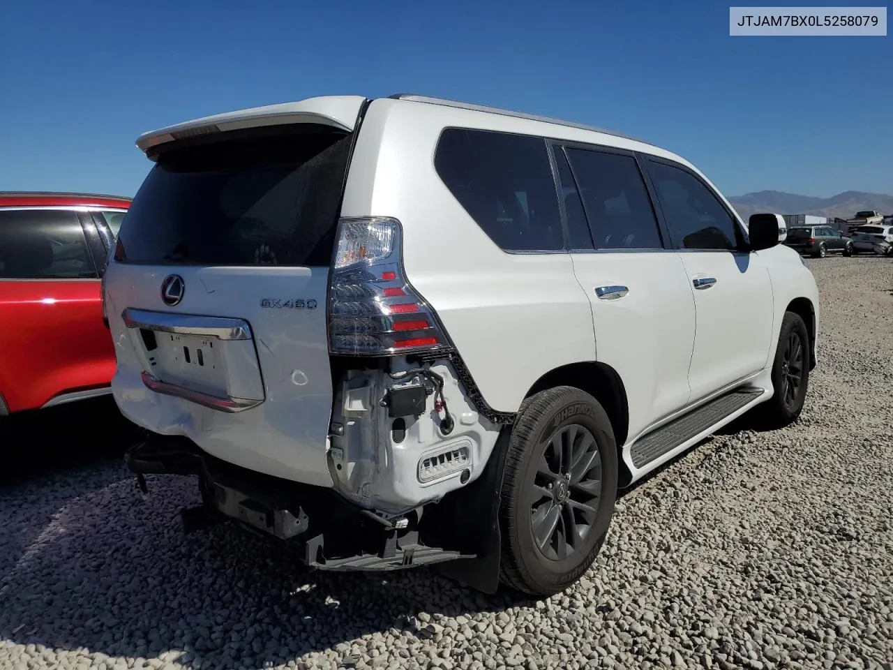 2020 Lexus Gx 460 Premium VIN: JTJAM7BX0L5258079 Lot: 72741274