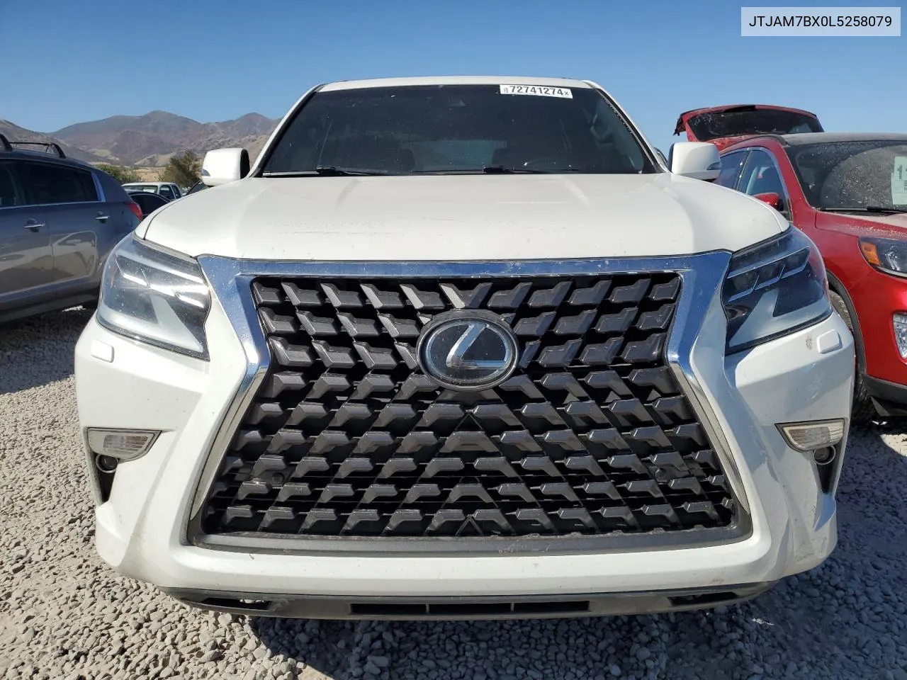 2020 Lexus Gx 460 Premium VIN: JTJAM7BX0L5258079 Lot: 72741274