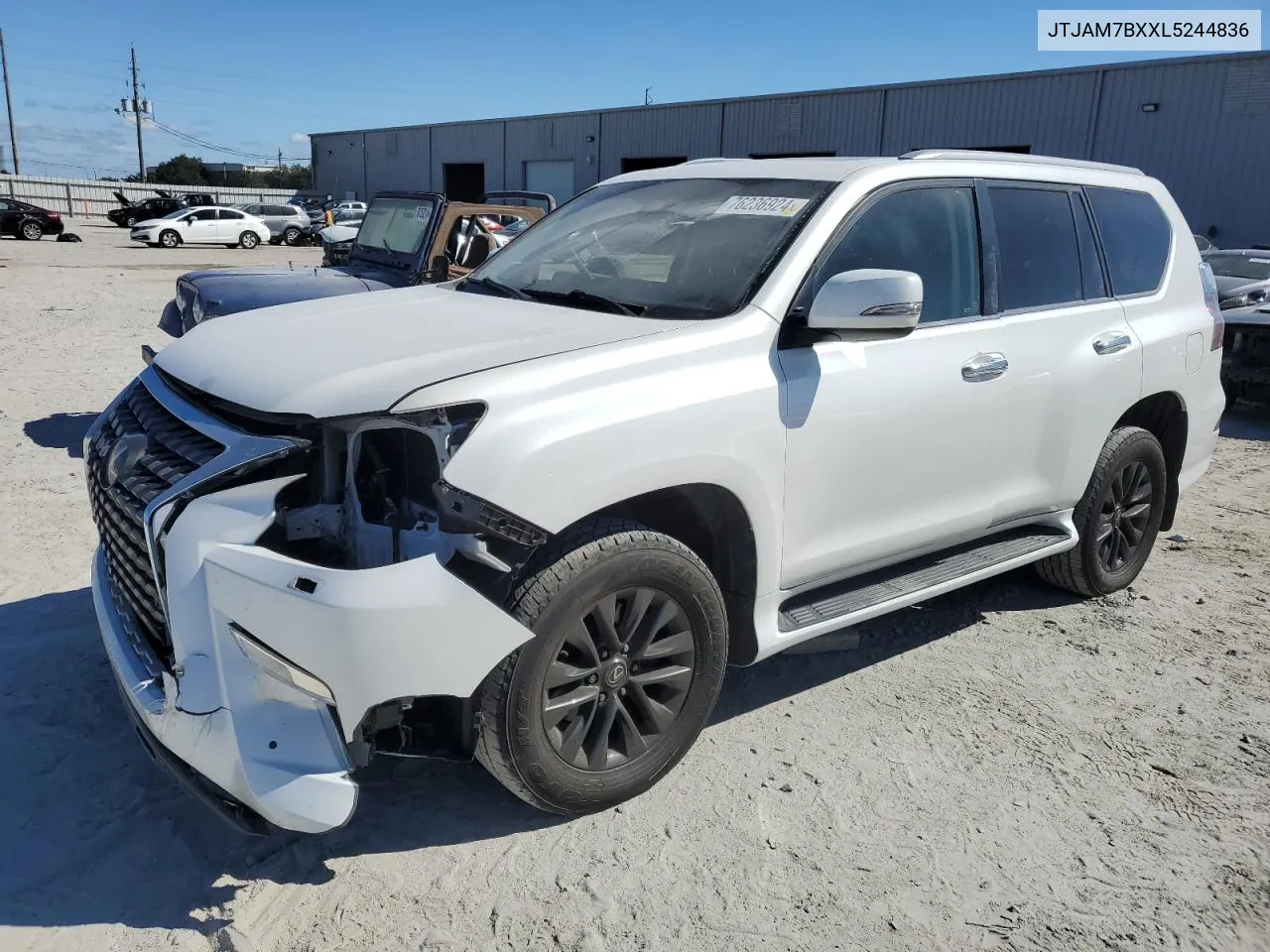 2020 Lexus Gx 460 Premium VIN: JTJAM7BXXL5244836 Lot: 76236924