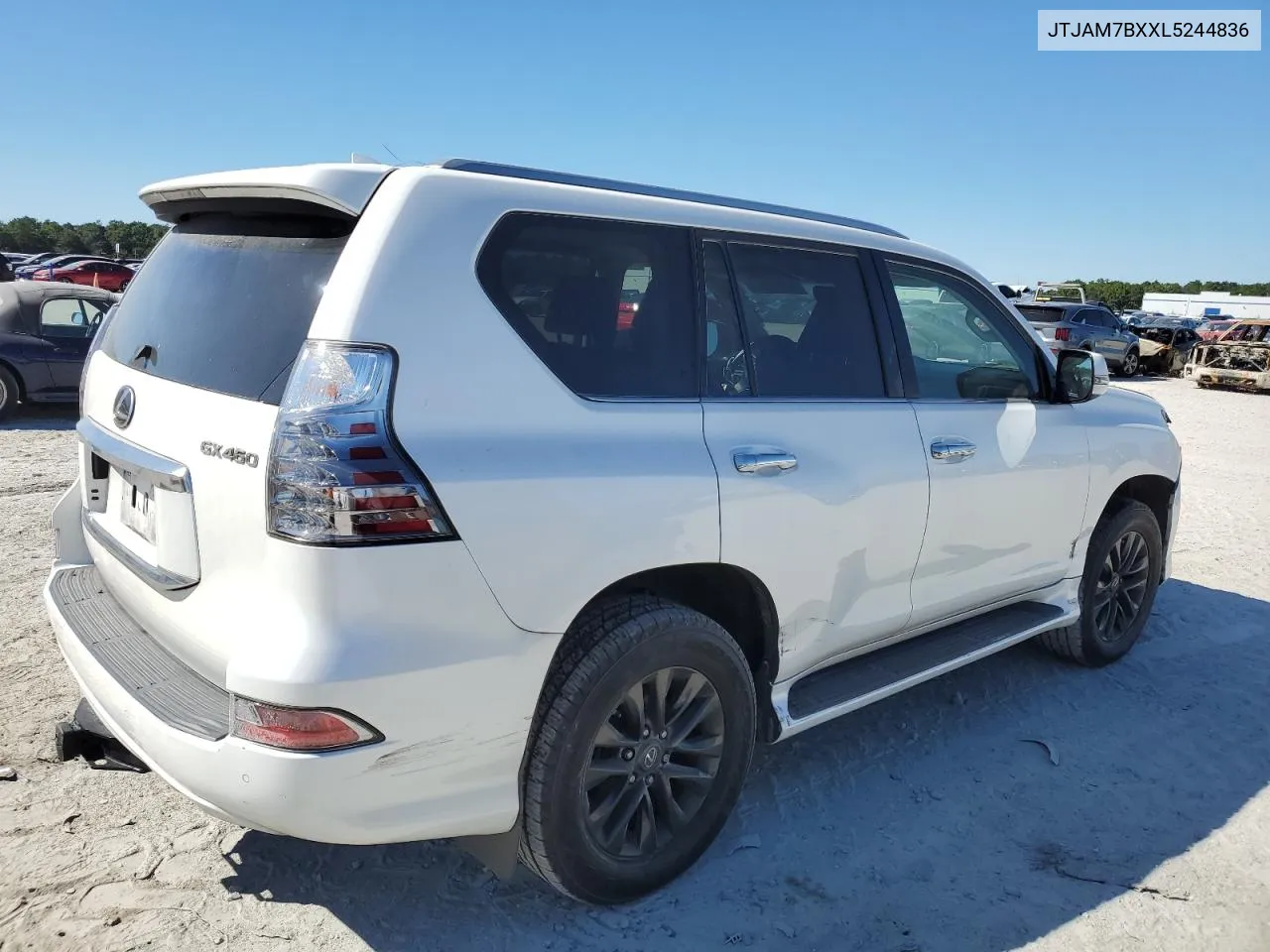 2020 Lexus Gx 460 Premium VIN: JTJAM7BXXL5244836 Lot: 76236924