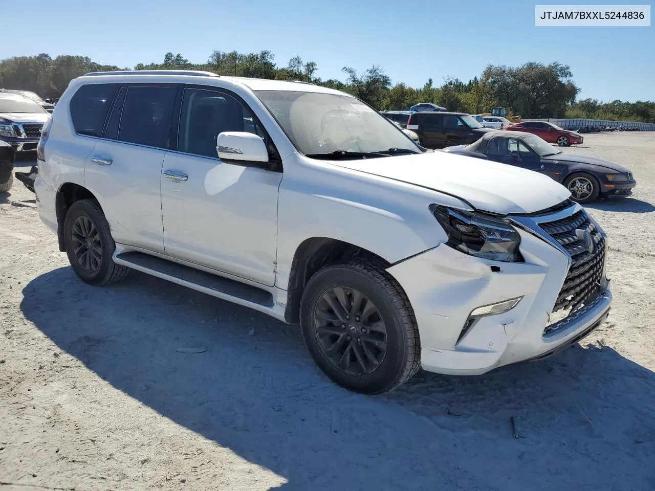 2020 Lexus Gx 460 Premium VIN: JTJAM7BXXL5244836 Lot: 76236924