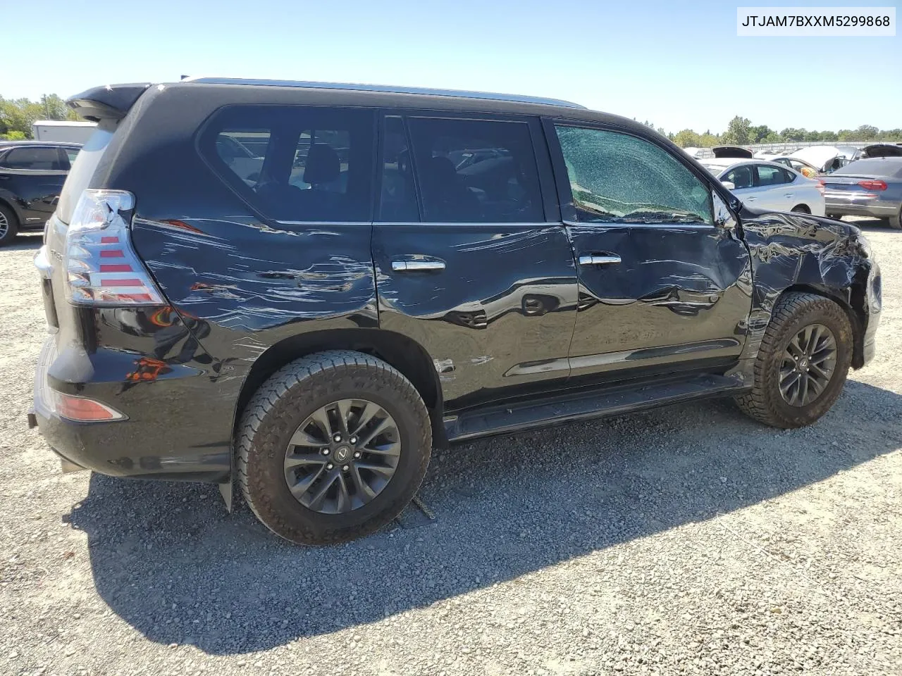 2021 Lexus Gx 460 Premium VIN: JTJAM7BXXM5299868 Lot: 61090324