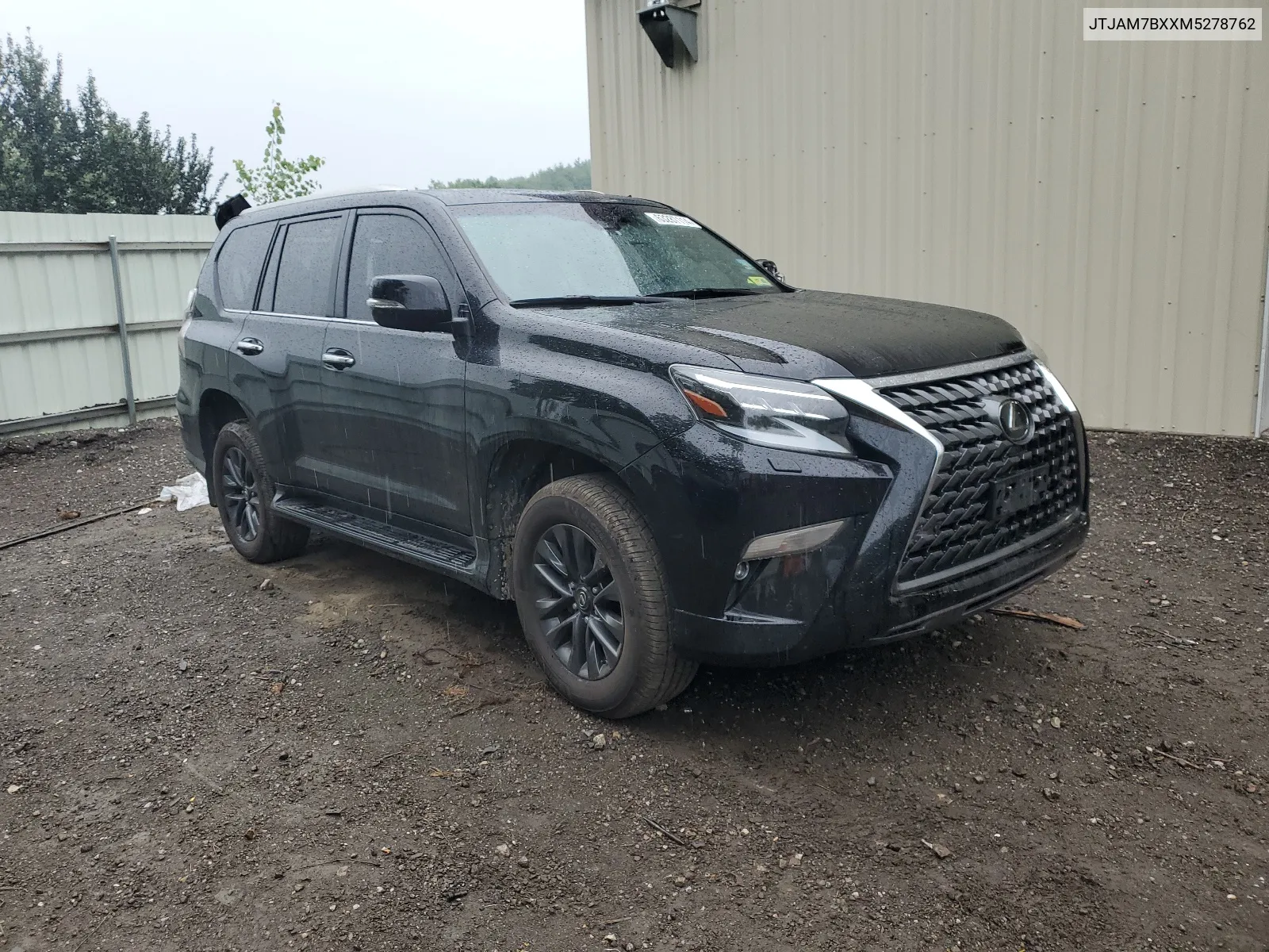 2021 Lexus Gx 460 Premium VIN: JTJAM7BXXM5278762 Lot: 63287114