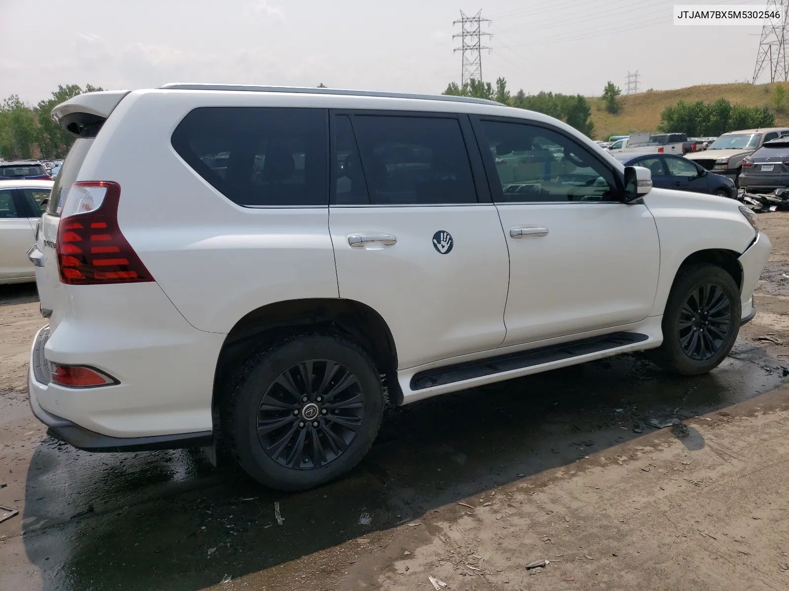 2021 Lexus Gx 460 Premium VIN: JTJAM7BX5M5302546 Lot: 64236214