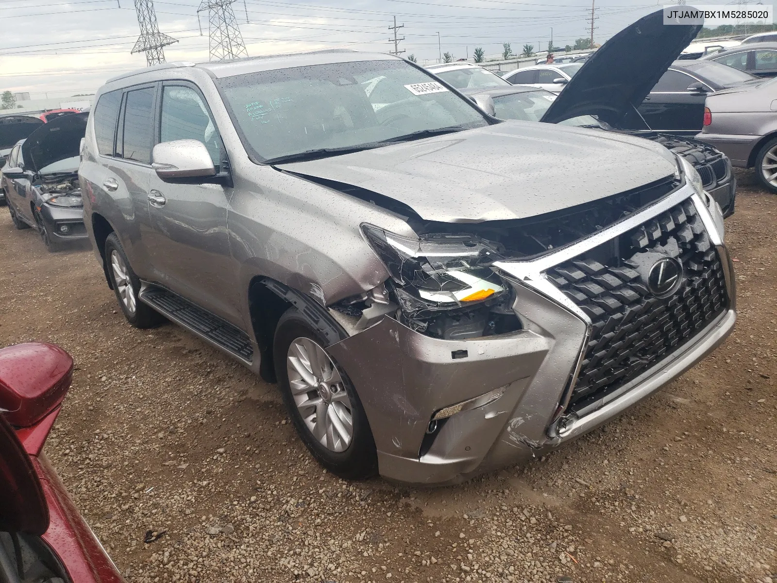 2021 Lexus Gx 460 Premium VIN: JTJAM7BX1M5285020 Lot: 65245484