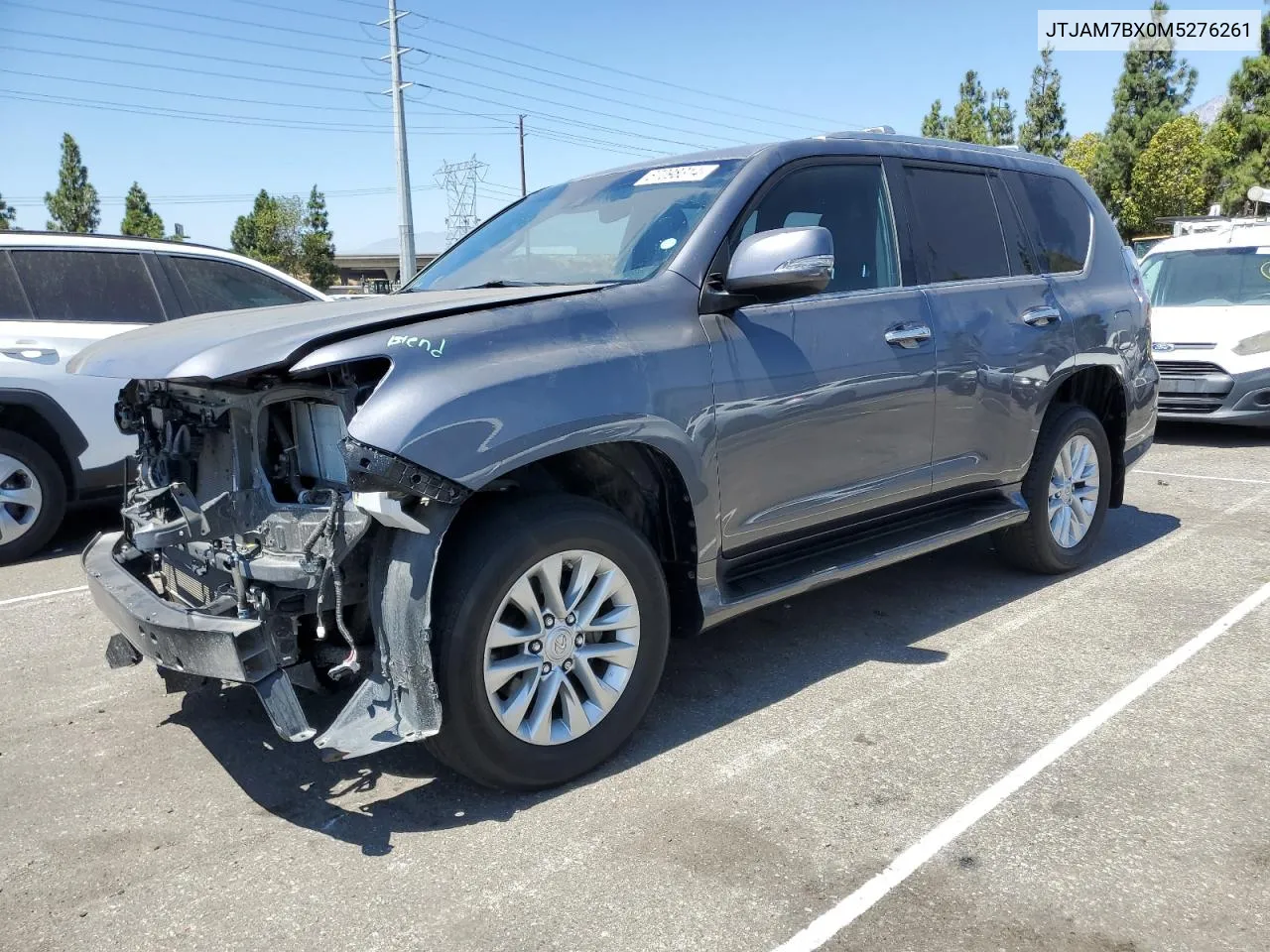 2021 Lexus Gx 460 Premium VIN: JTJAM7BX0M5276261 Lot: 67098314