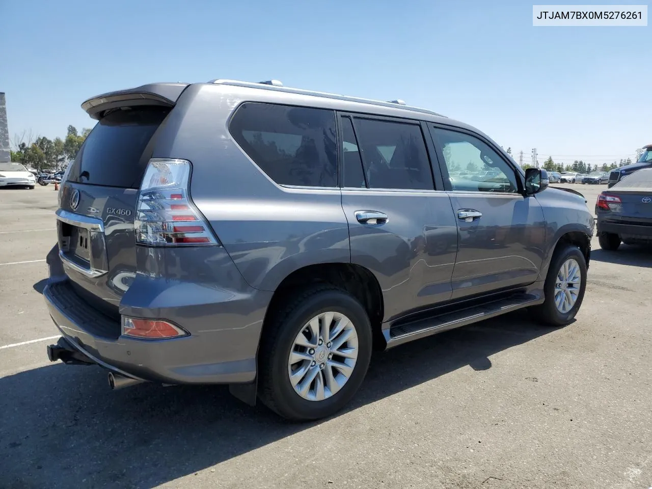 2021 Lexus Gx 460 Premium VIN: JTJAM7BX0M5276261 Lot: 67098314