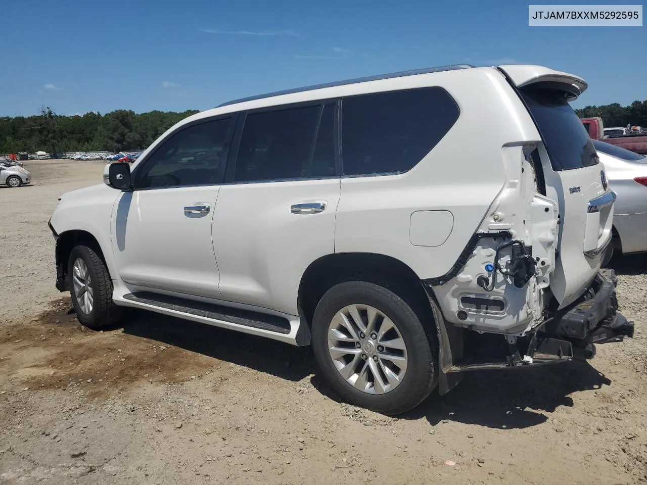 2021 Lexus Gx 460 Premium VIN: JTJAM7BXXM5292595 Lot: 67763194