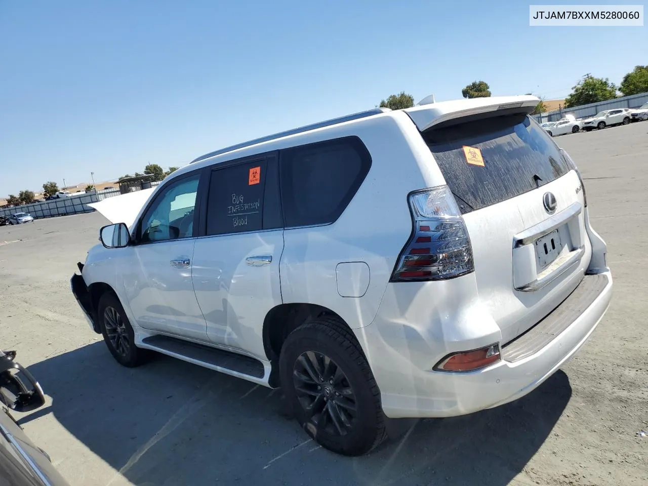 2021 Lexus Gx 460 Premium VIN: JTJAM7BXXM5280060 Lot: 69411944