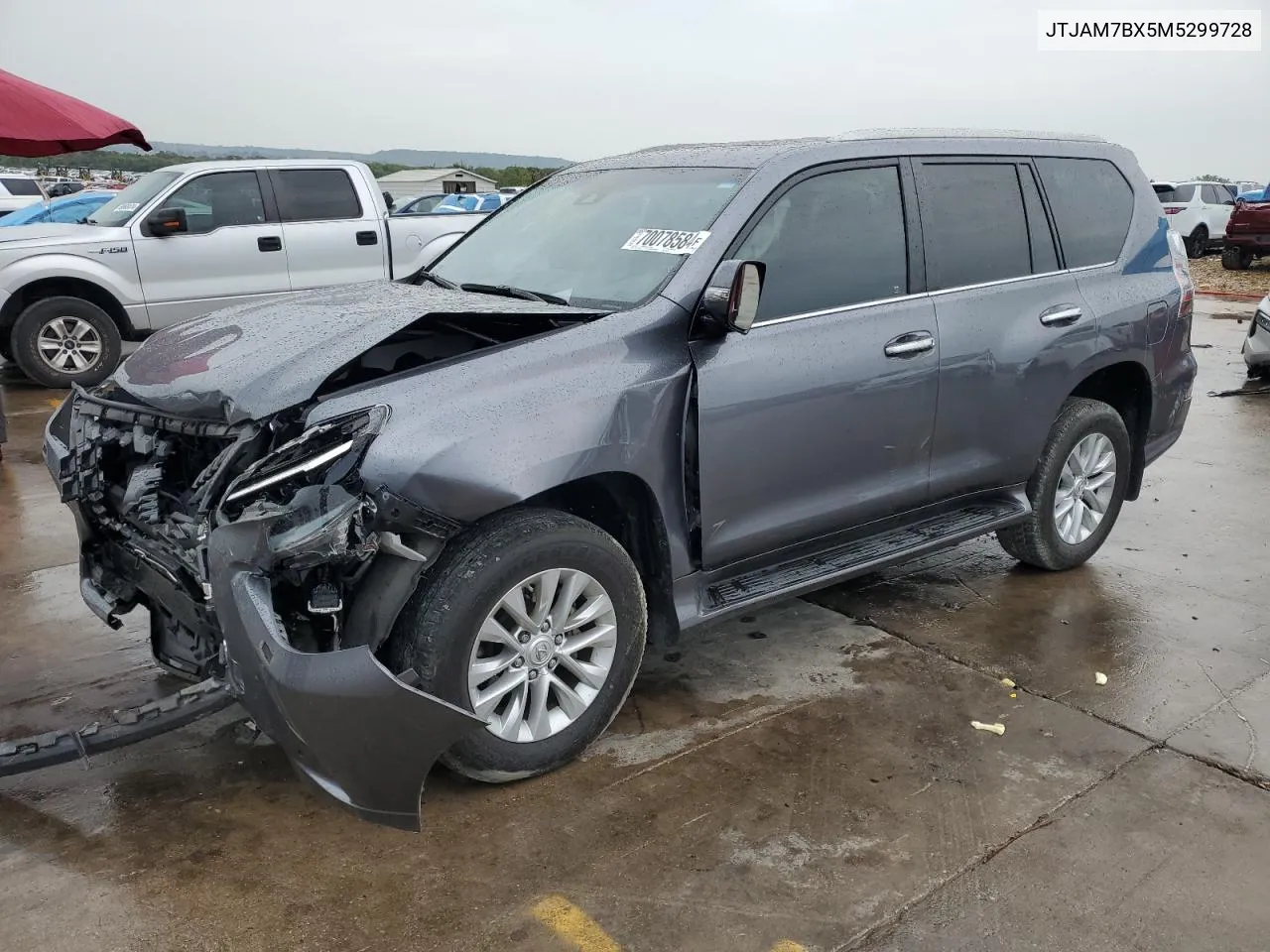 2021 Lexus Gx 460 Premium VIN: JTJAM7BX5M5299728 Lot: 70078584