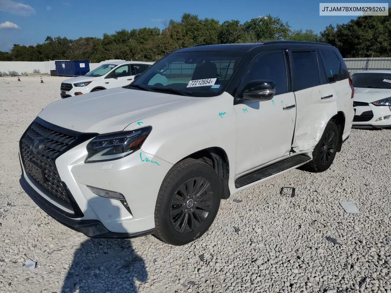 2021 Lexus Gx 460 Premium VIN: JTJAM7BX0M5295263 Lot: 72212654