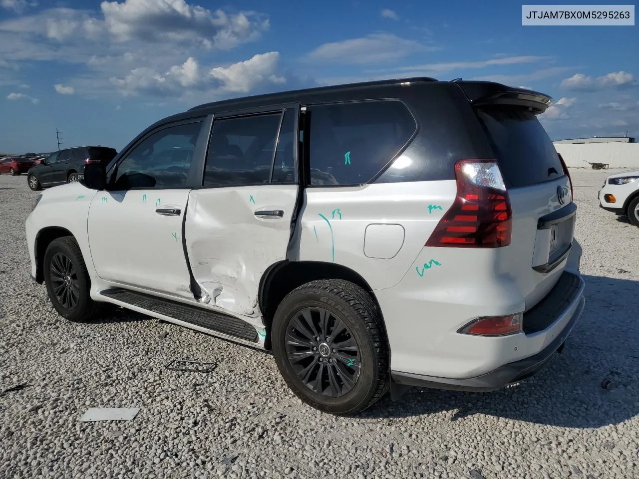 2021 Lexus Gx 460 Premium VIN: JTJAM7BX0M5295263 Lot: 72212654