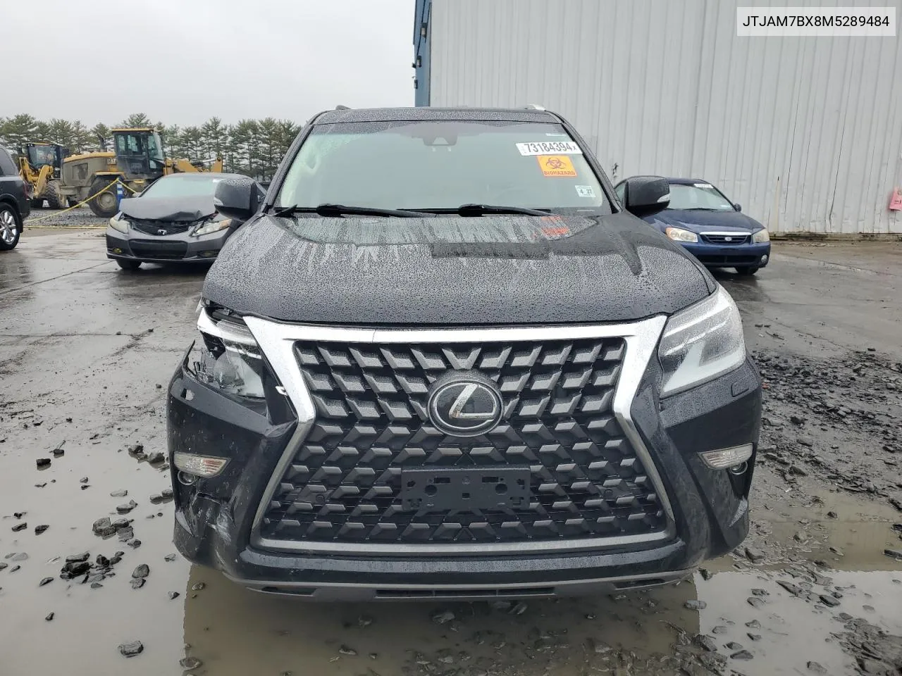 2021 Lexus Gx 460 Premium VIN: JTJAM7BX8M5289484 Lot: 73184394