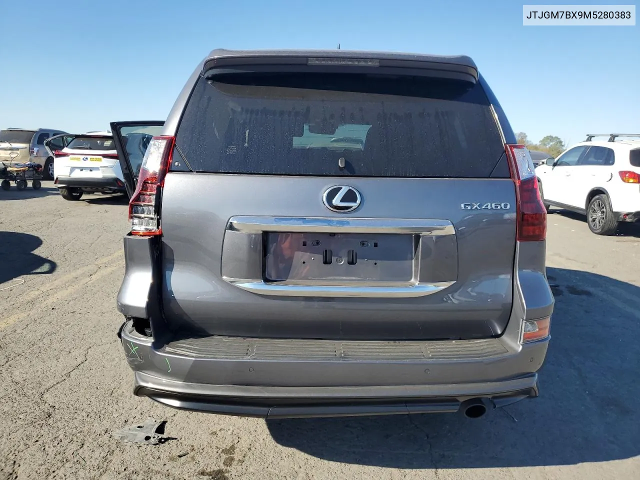 2021 Lexus Gx 460 Luxury VIN: JTJGM7BX9M5280383 Lot: 75676844