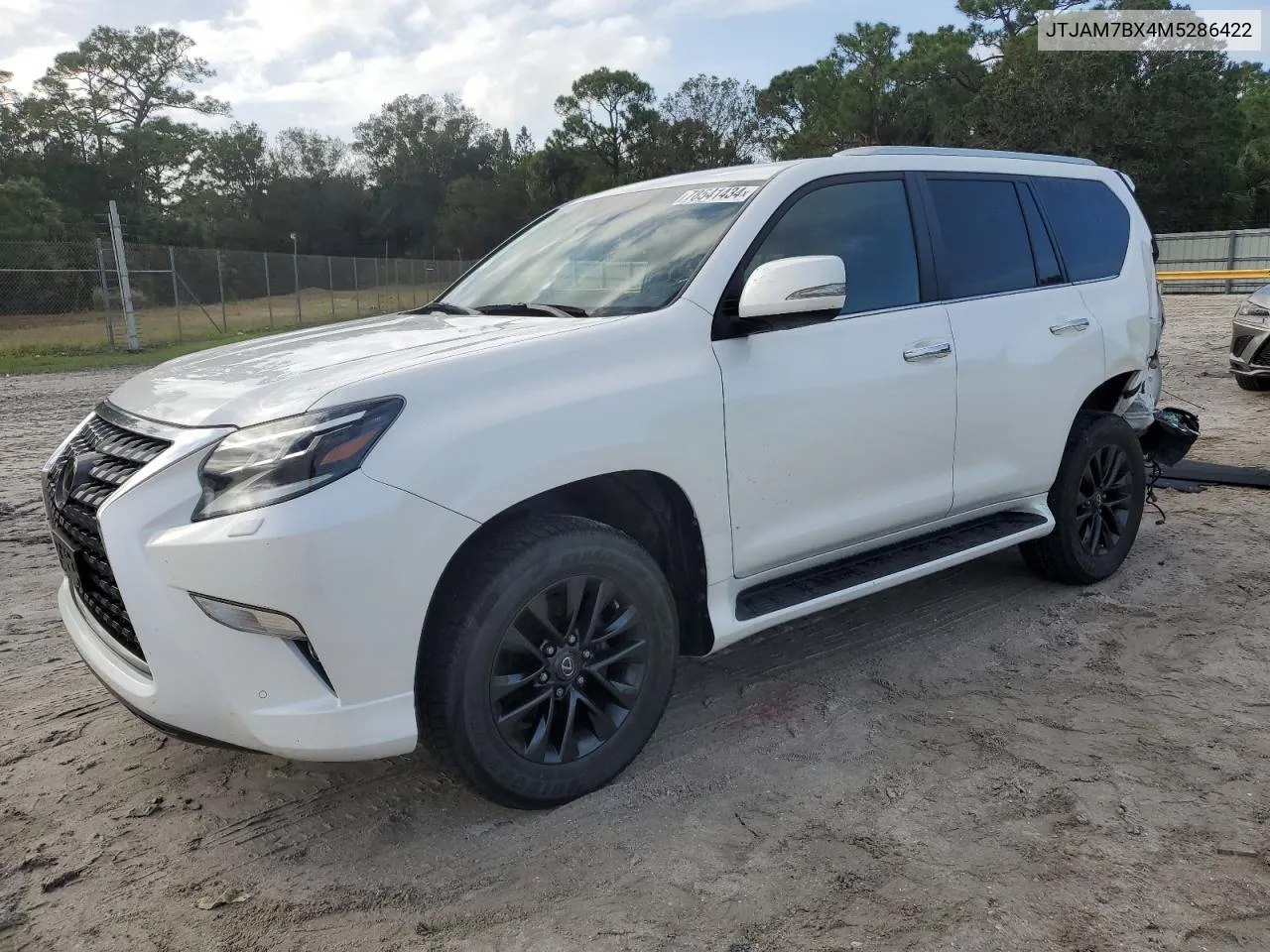 2021 Lexus Gx 460 Premium VIN: JTJAM7BX4M5286422 Lot: 78541434