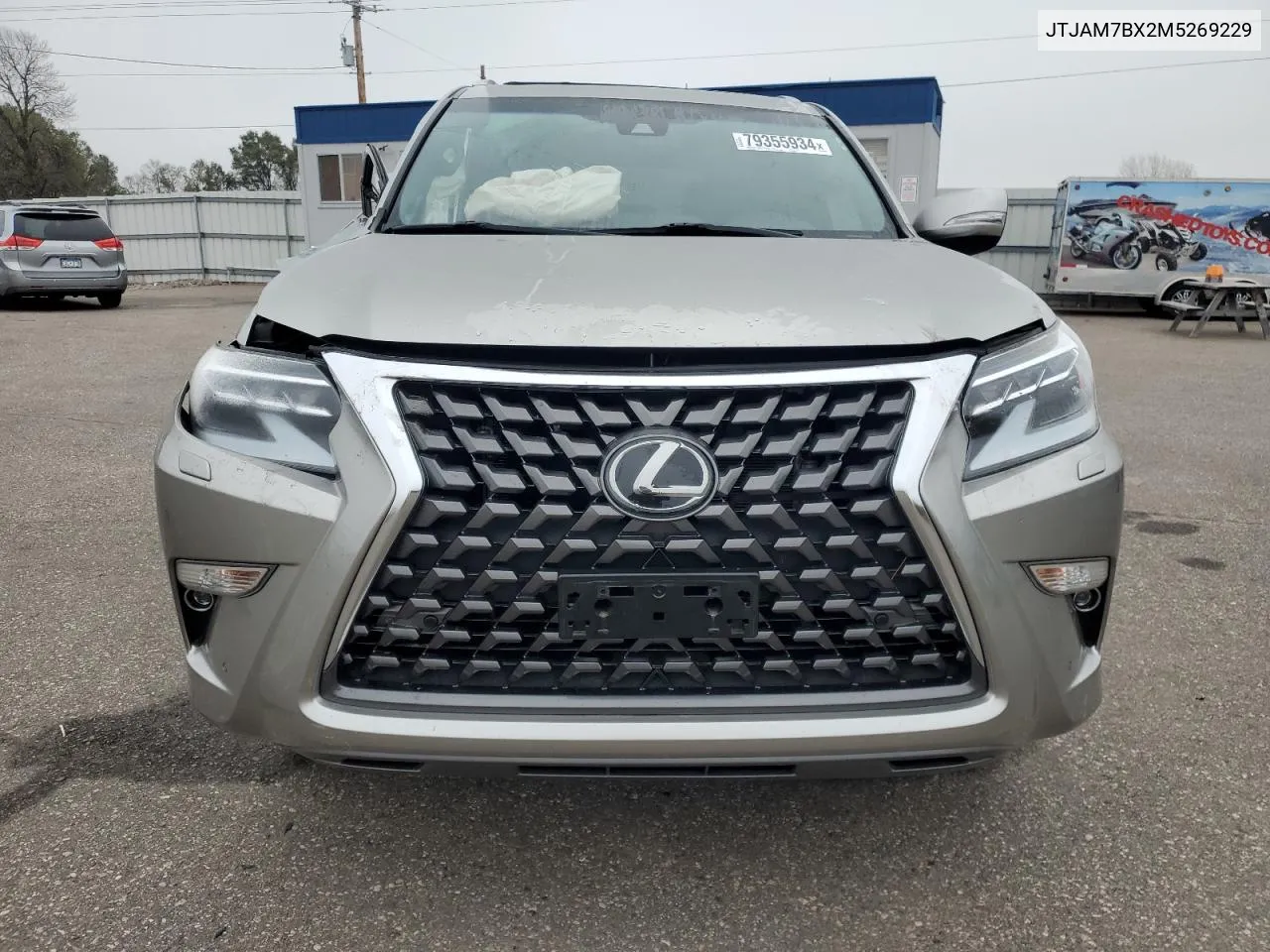 2021 Lexus Gx 460 Premium VIN: JTJAM7BX2M5269229 Lot: 79355934