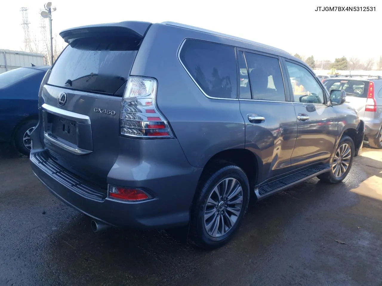 JTJGM7BX4N5312531 2022 Lexus Gx 460 Luxury