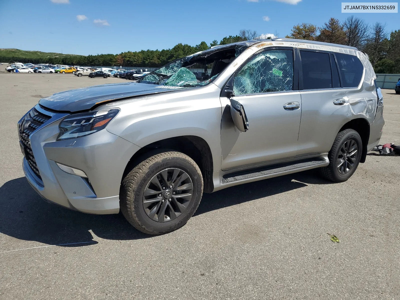 2022 Lexus Gx 460 VIN: JTJAM7BX1N5332659 Lot: 65533014