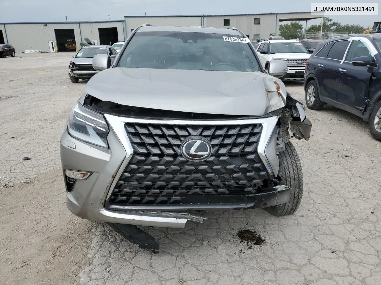 2022 Lexus Gx 460 VIN: JTJAM7BX0N5321491 Lot: 67538284