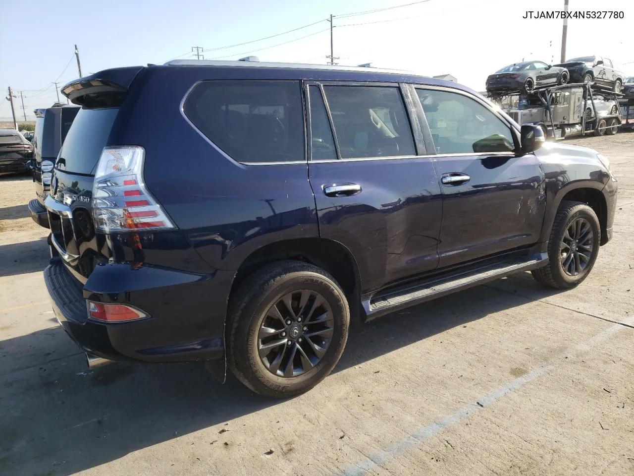 2022 Lexus Gx 460 VIN: JTJAM7BX4N5327780 Lot: 70252084