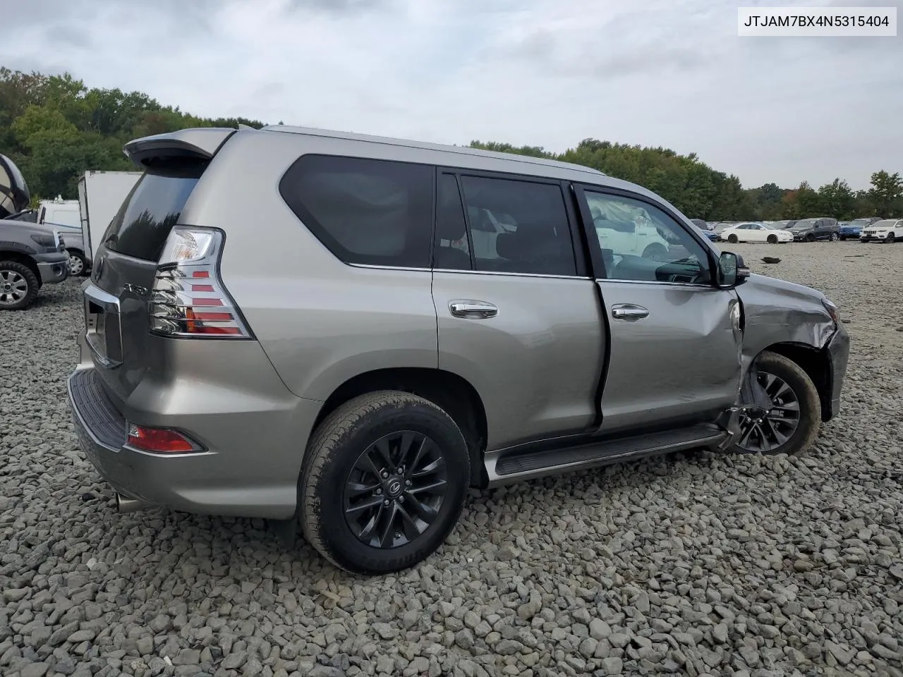 2022 Lexus Gx 460 VIN: JTJAM7BX4N5315404 Lot: 71892464