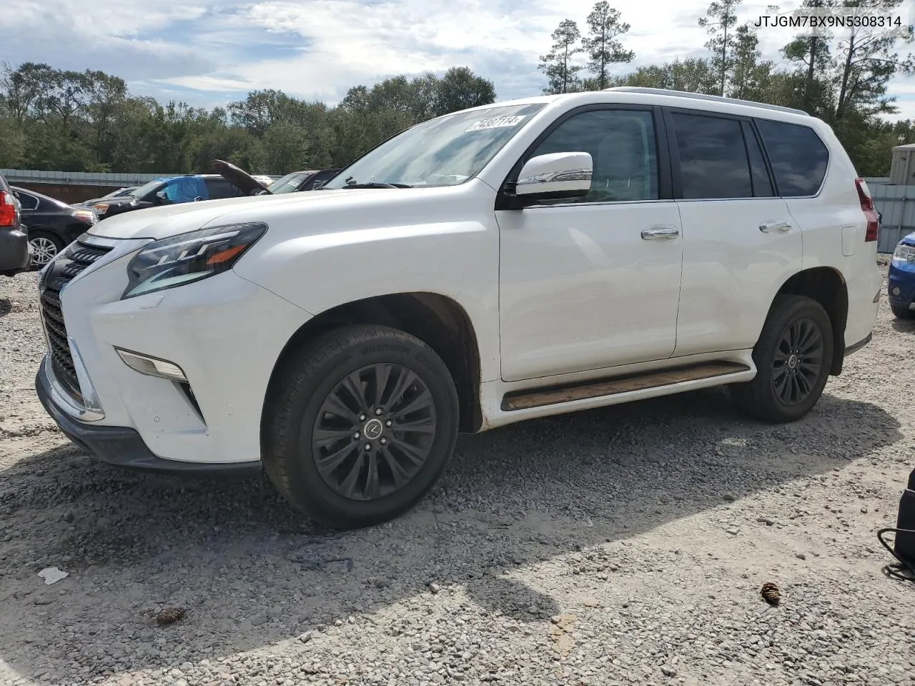 2022 Lexus Gx 460 Luxury VIN: JTJGM7BX9N5308314 Lot: 74387114