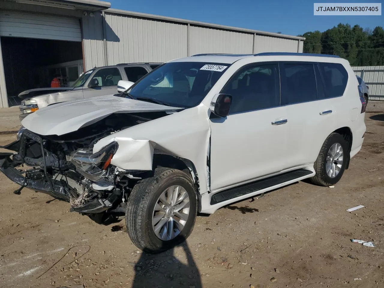 2022 Lexus Gx 460 VIN: JTJAM7BXXN5307405 Lot: 75557764