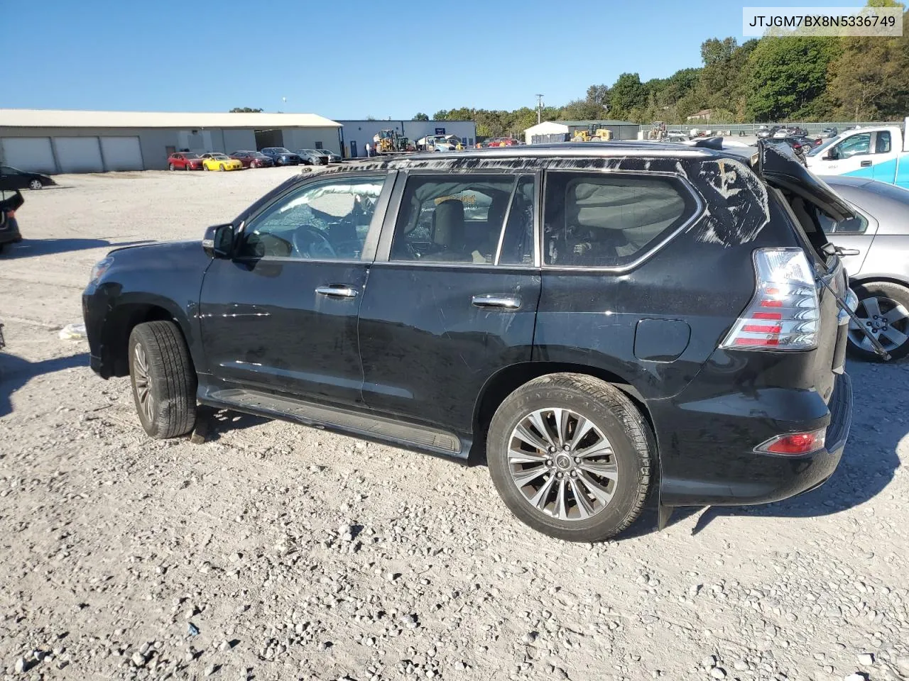 2022 Lexus Gx 460 Luxury VIN: JTJGM7BX8N5336749 Lot: 76796614