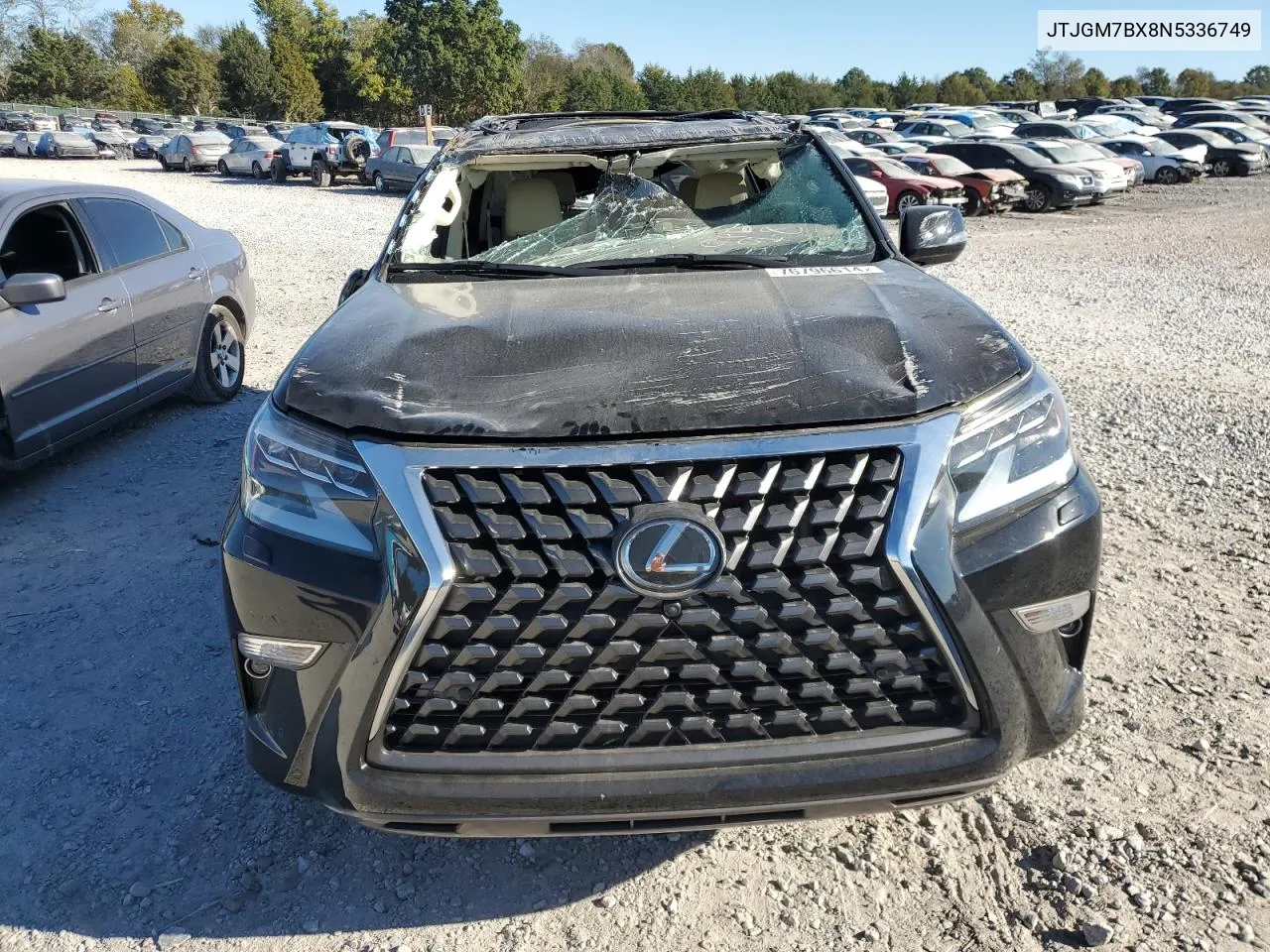 2022 Lexus Gx 460 Luxury VIN: JTJGM7BX8N5336749 Lot: 76796614