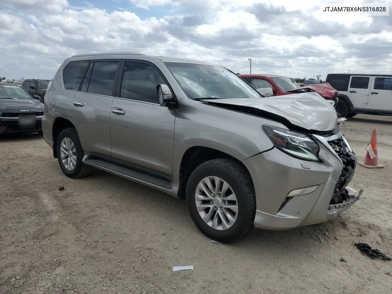 2022 Lexus Gx 460 VIN: JTJAM7BX6N5316828 Lot: 77975704