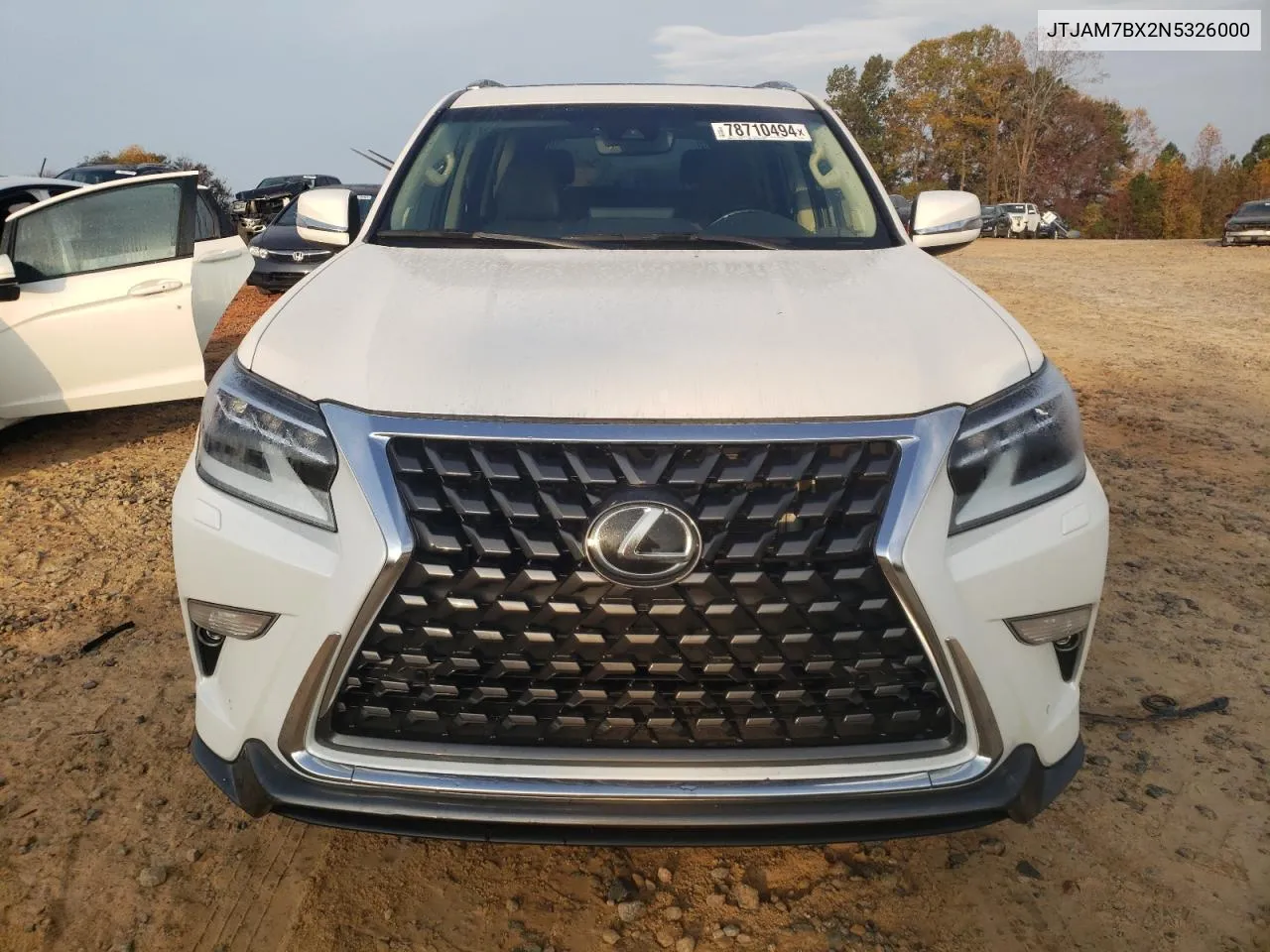 2022 Lexus Gx 460 VIN: JTJAM7BX2N5326000 Lot: 78710494