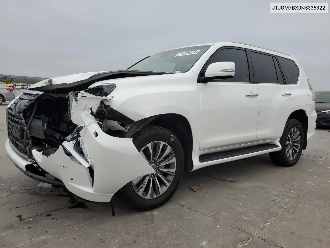 2022 Lexus Gx 460 Luxury VIN: JTJGM7BX0N5335322 Lot: 79839204