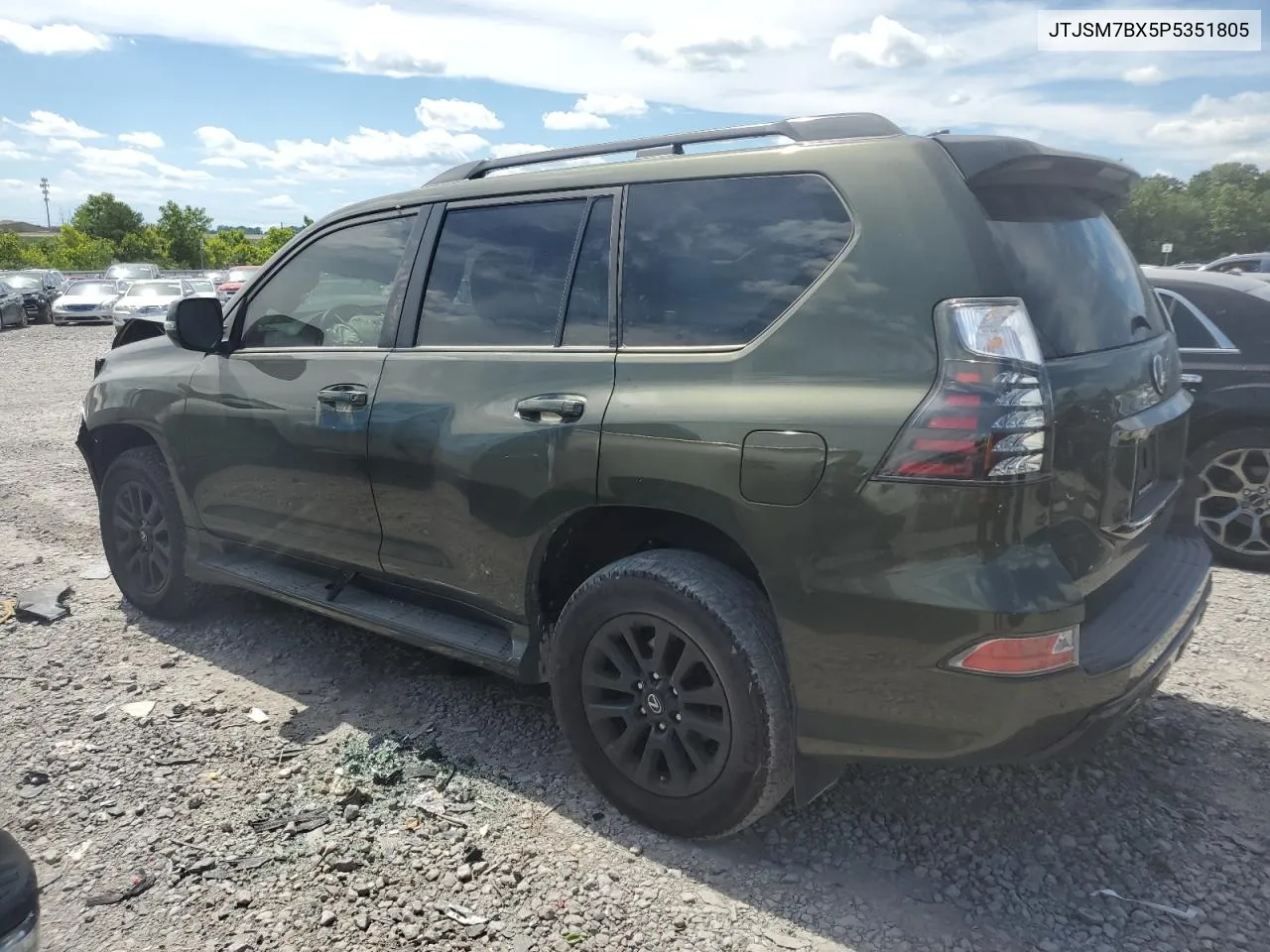 2023 Lexus Gx 460 VIN: JTJSM7BX5P5351805 Lot: 62647734