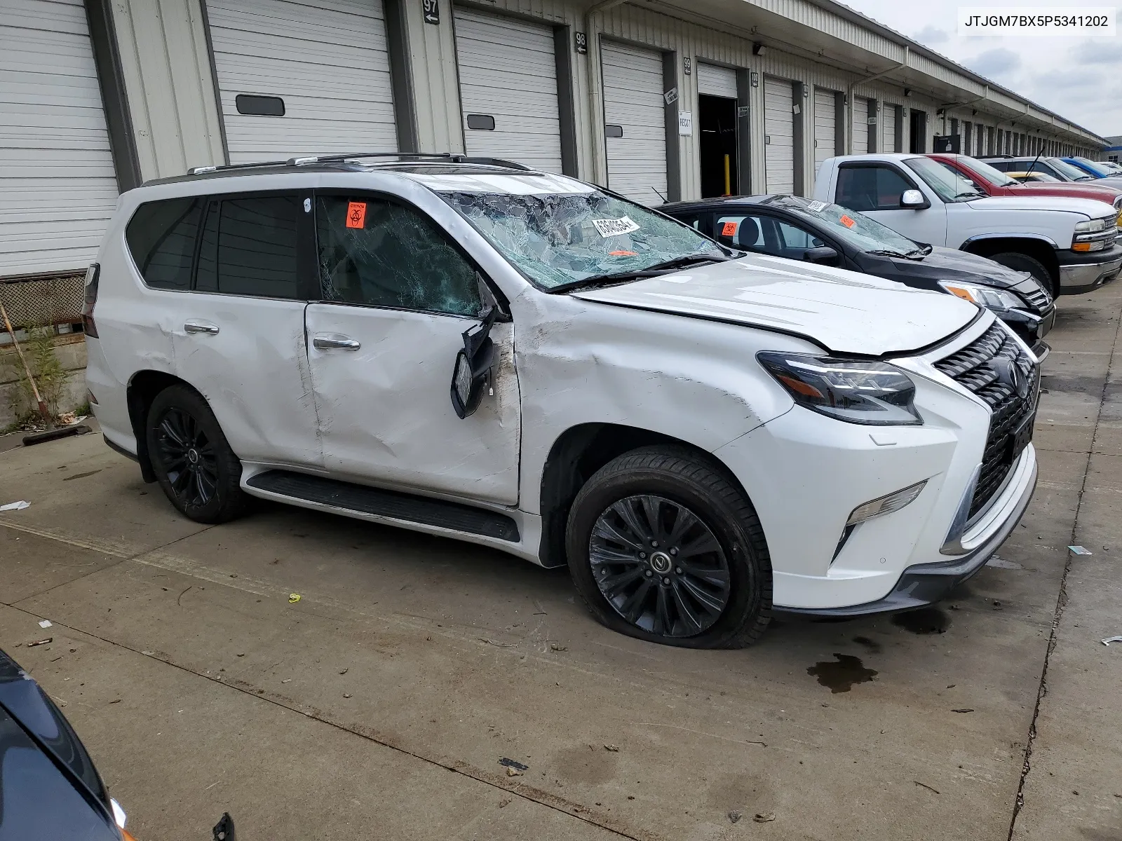 2023 Lexus Gx 460 Luxury VIN: JTJGM7BX5P5341202 Lot: 63640354