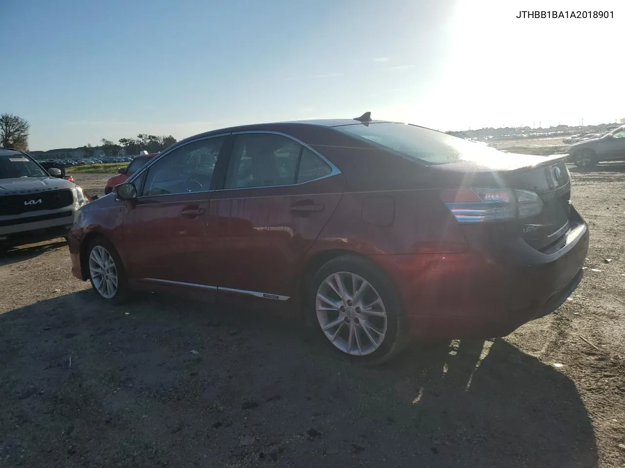 2010 Lexus Hs 250H VIN: JTHBB1BA1A2018901 Lot: 63447054