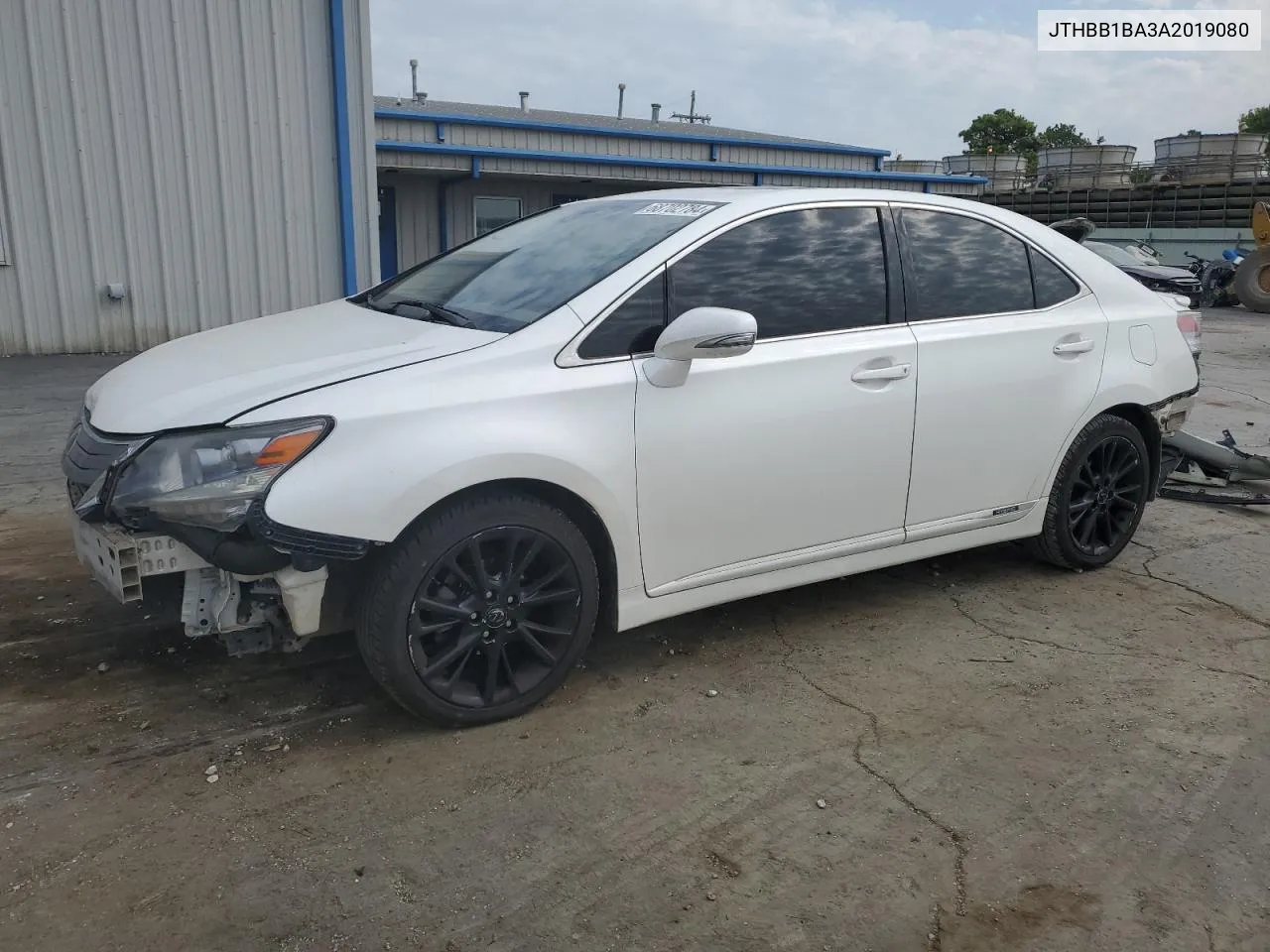 2010 Lexus Hs 250H VIN: JTHBB1BA3A2019080 Lot: 68702784