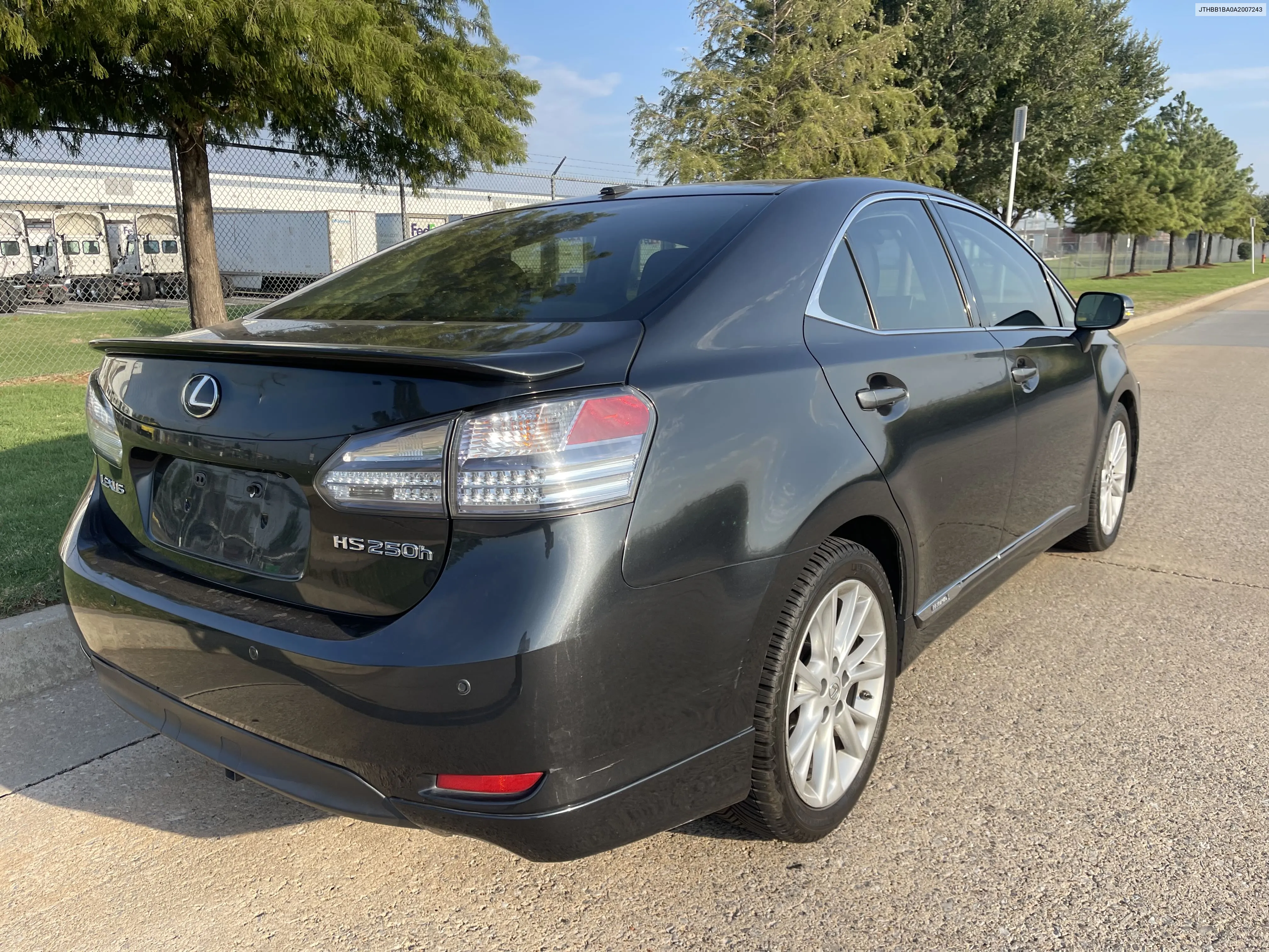 2010 Lexus Hs 250H VIN: JTHBB1BA0A2007243 Lot: 68802084