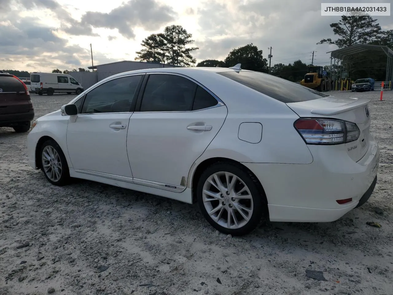 2010 Lexus Hs 250H VIN: JTHBB1BA4A2031433 Lot: 69040424