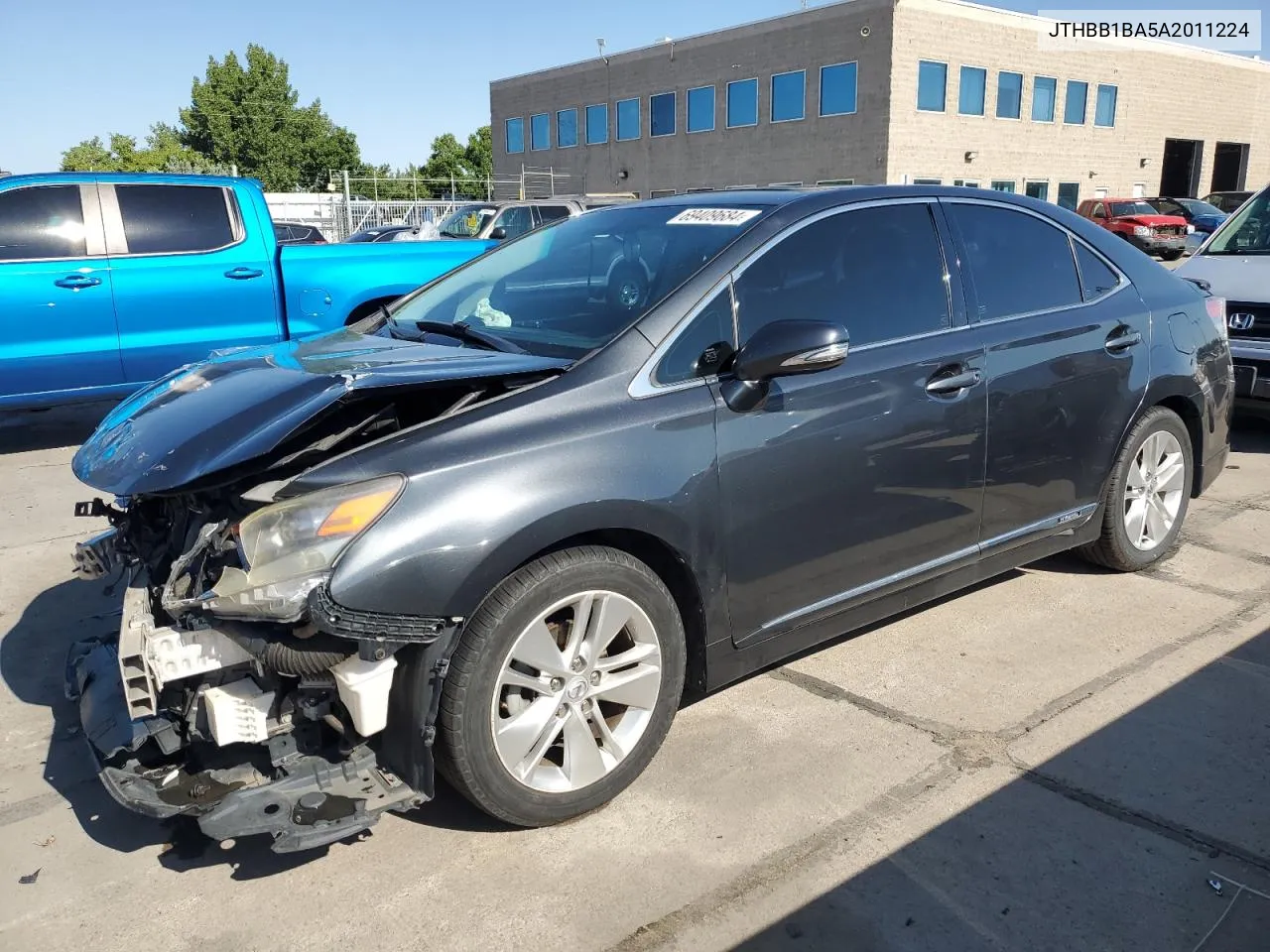 2010 Lexus Hs 250H VIN: JTHBB1BA5A2011224 Lot: 69409684