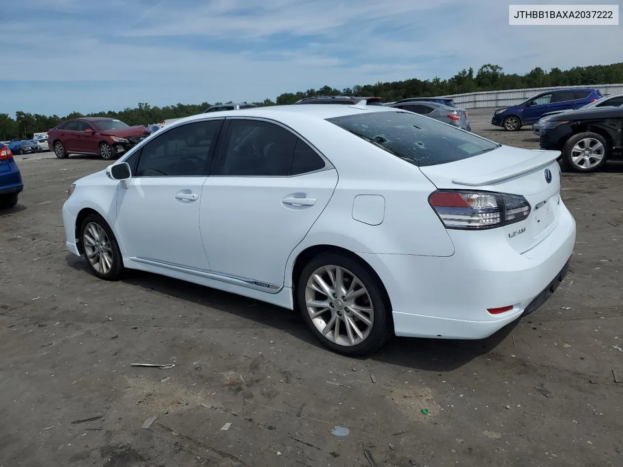 2010 Lexus Hs 250H VIN: JTHBB1BAXA2037222 Lot: 70085204