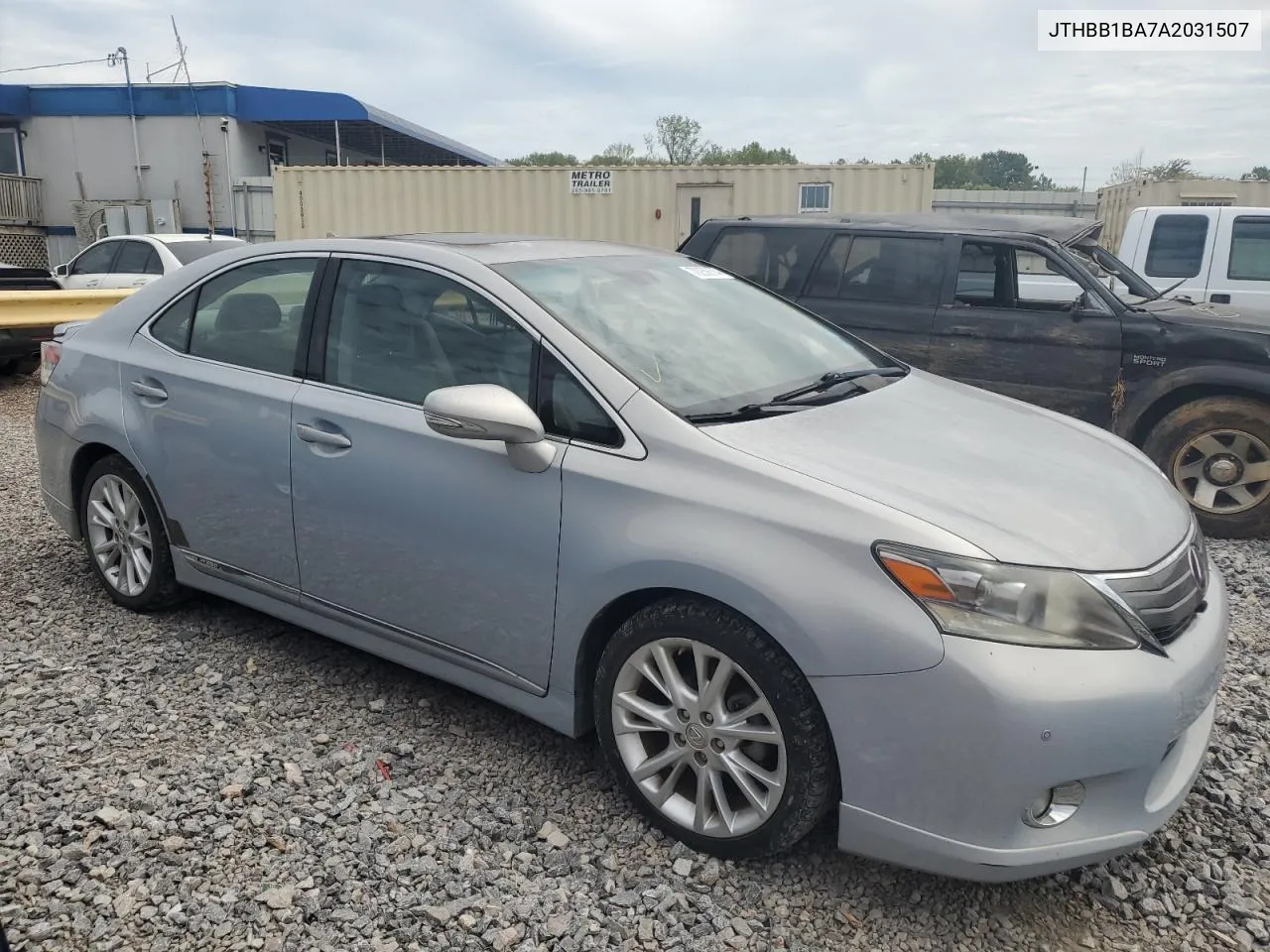 2010 Lexus Hs 250H VIN: JTHBB1BA7A2031507 Lot: 70258674