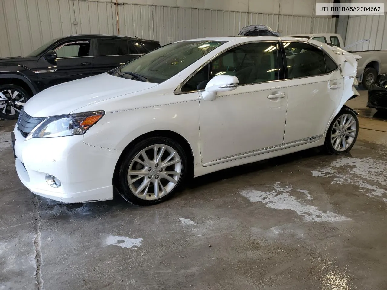 2010 Lexus Hs 250H VIN: JTHBB1BA5A2004662 Lot: 72088044