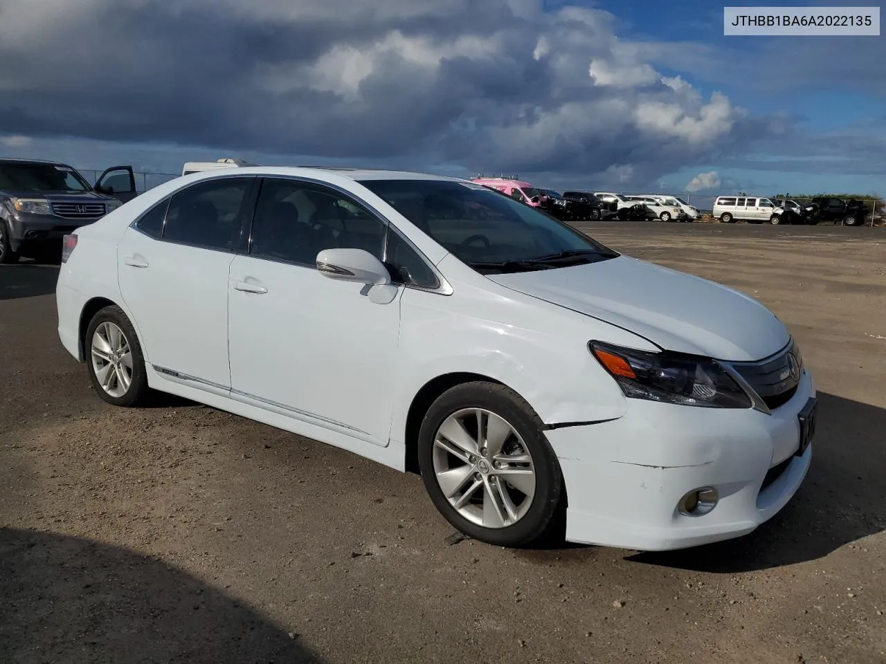 2010 Lexus Hs 250H VIN: JTHBB1BA6A2022135 Lot: 72088844