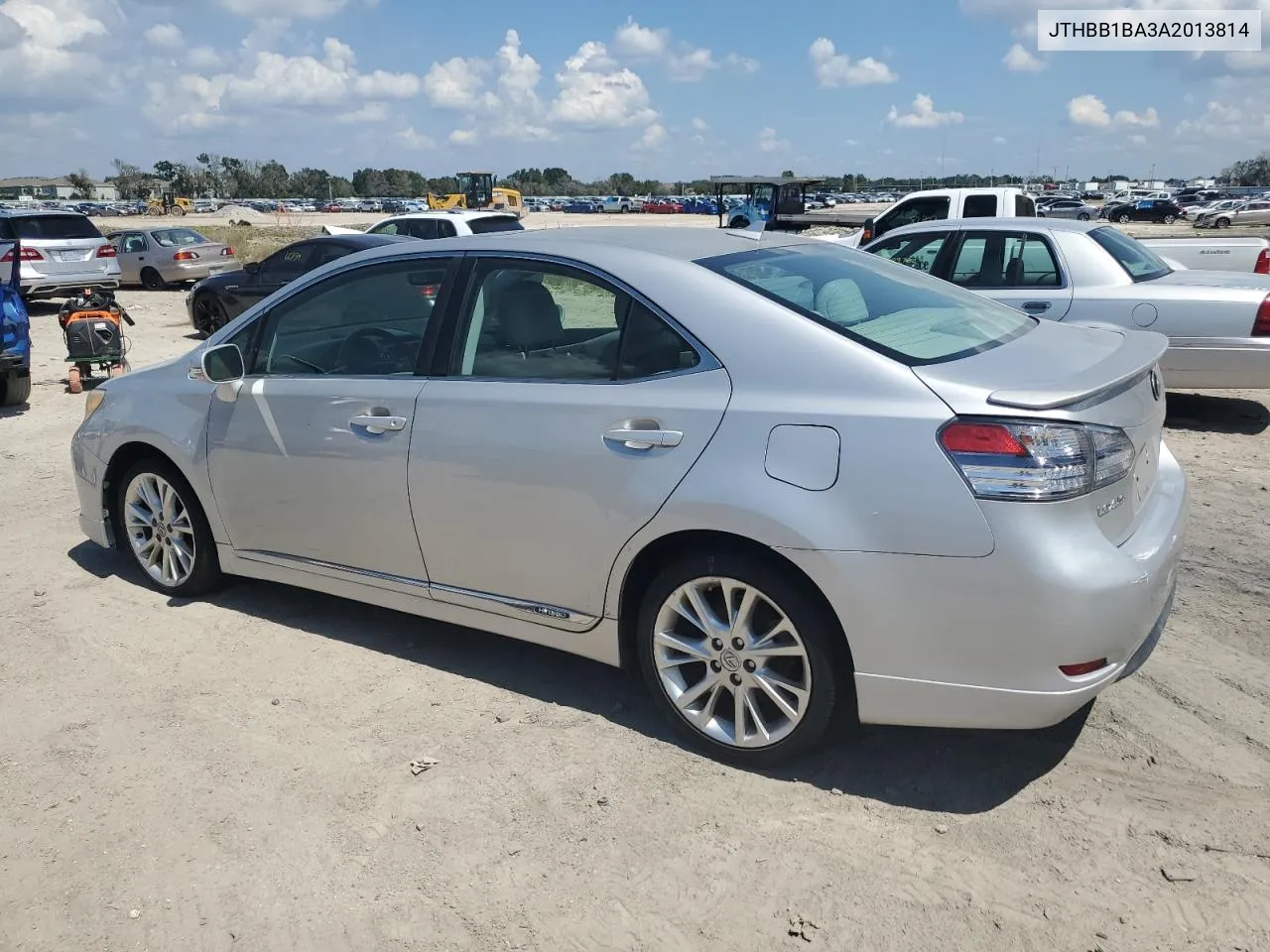 2010 Lexus Hs 250H VIN: JTHBB1BA3A2013814 Lot: 72218104