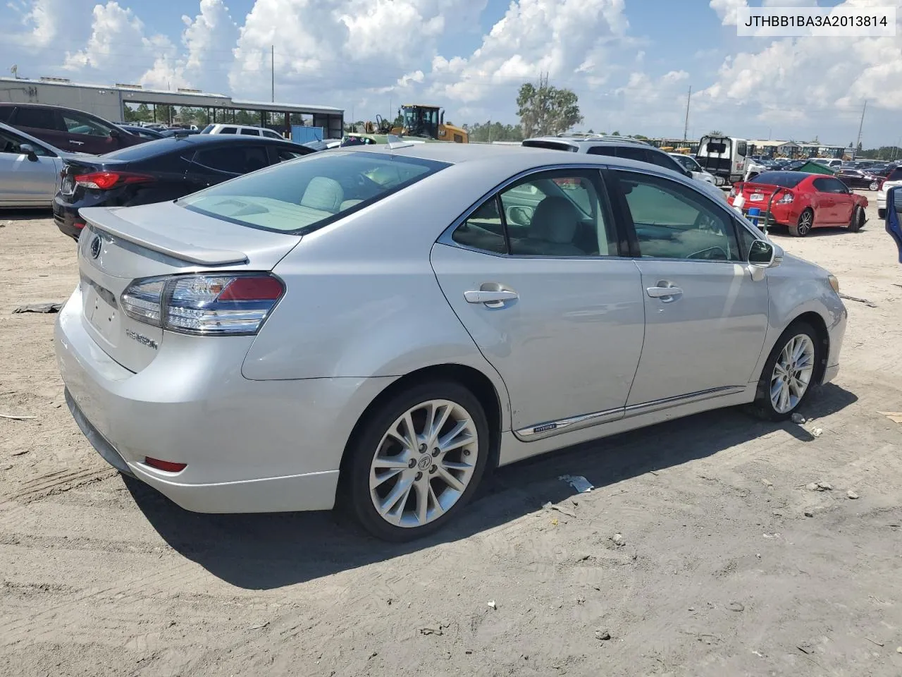 2010 Lexus Hs 250H VIN: JTHBB1BA3A2013814 Lot: 72218104