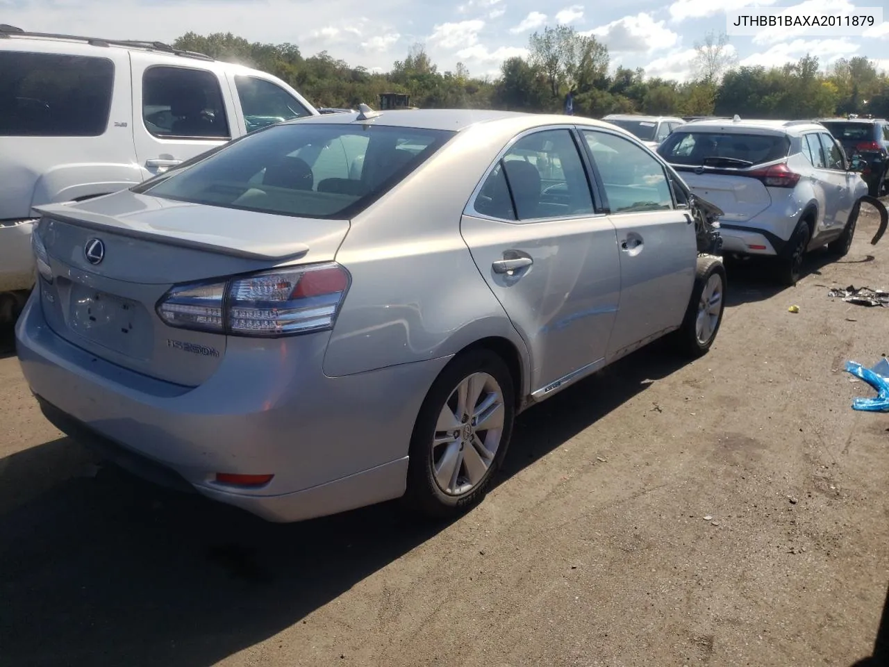 2010 Lexus Hs 250H VIN: JTHBB1BAXA2011879 Lot: 72715404