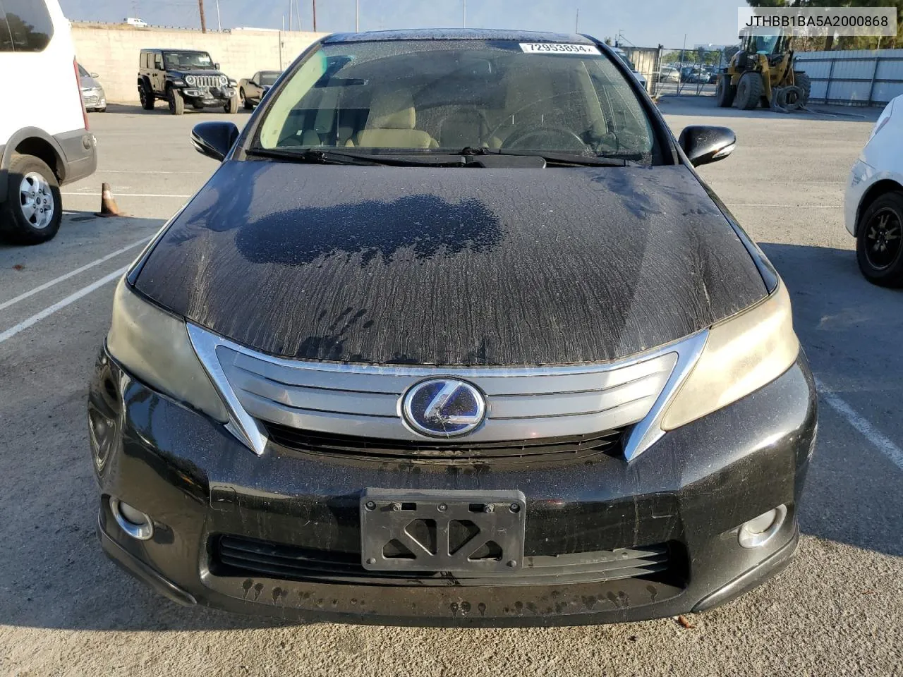 JTHBB1BA5A2000868 2010 Lexus Hs 250H