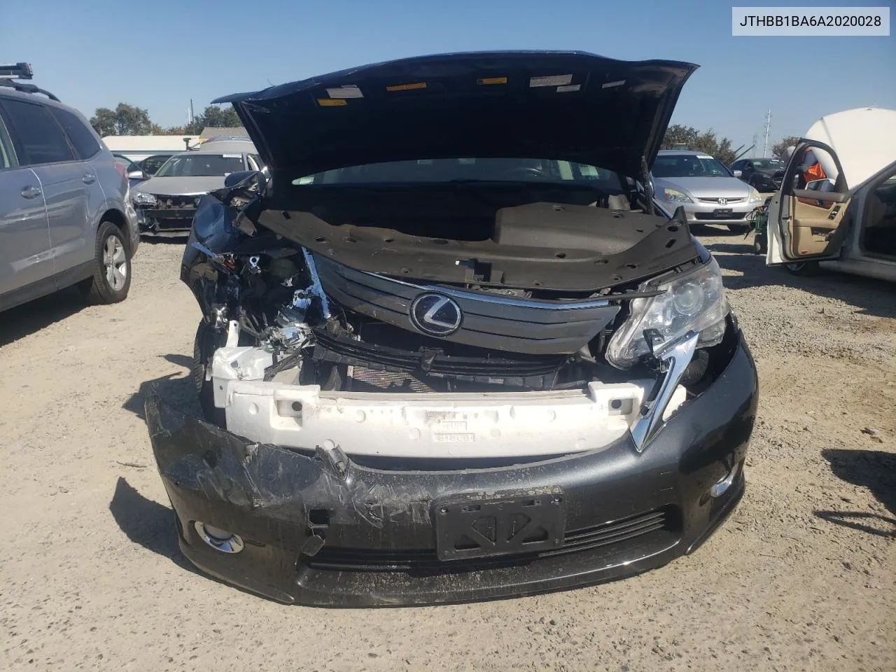 JTHBB1BA6A2020028 2010 Lexus Hs 250H