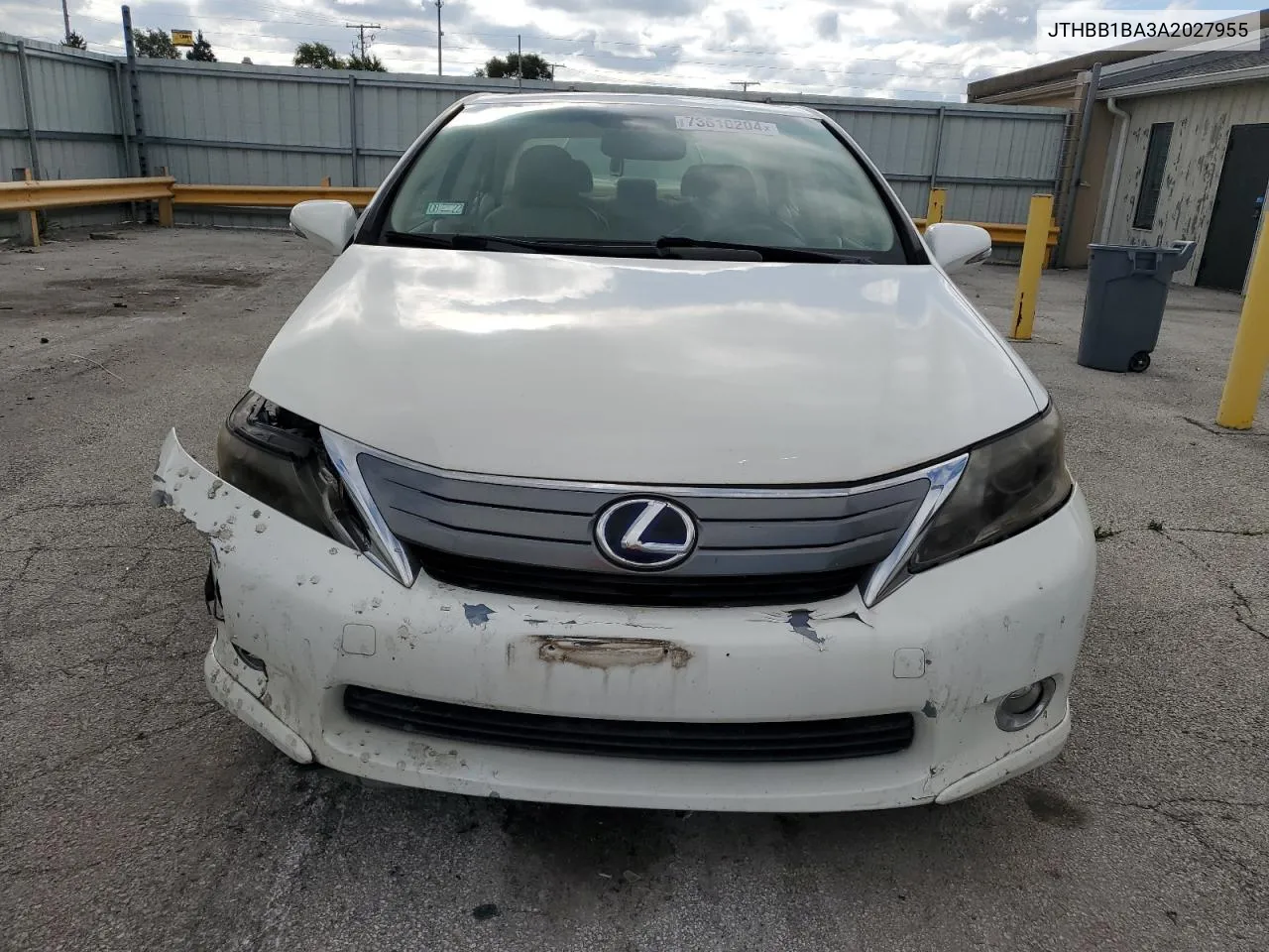 JTHBB1BA3A2027955 2010 Lexus Hs 250H