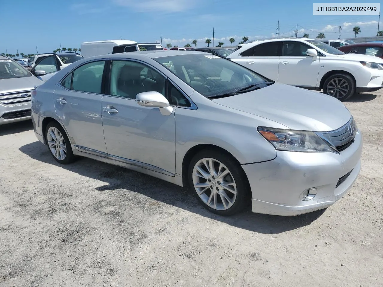 2010 Lexus Hs 250H VIN: JTHBB1BA2A2029499 Lot: 74248044